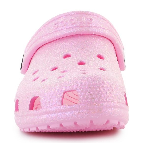 Crocs Classic Glitter Clog K Jr 206993-6S0 rózsaszín 1