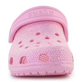 Crocs Classic Glitter Clog K Jr 206992-6S0 rózsaszín 1