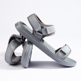 Big Star HH174843 férfi szürke szandál 2