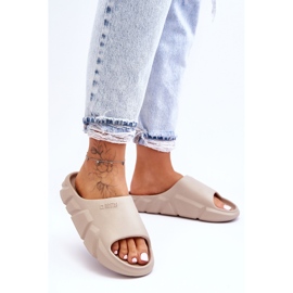 Női könnyű Big Star habpapucs LL274593 bézs 1