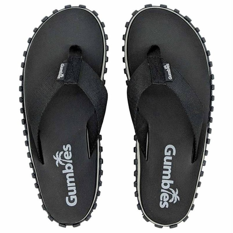 Gumbies Duckbill Flip Flops G-DB-UNI-BL fekete 2