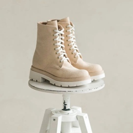 Marco Shoes Pamut rugós csizma 2090B-1265-4 bézs 2