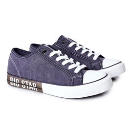 Férfi Big Star HH174047 sötétkék cipők 1