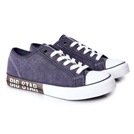 Férfi Big Star HH174047 sötétkék cipők 5