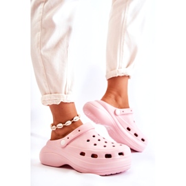 Női hab papucs Crocs Pink Coline rózsaszín 3