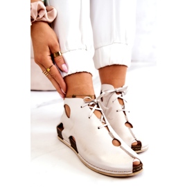 Maciejka 03426-25 Világos bőrcsizma Világos bézs 4 Maciejka 03426-25 Világos bőrcsizma Világos bézs 4