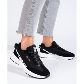 Fekete tornacipő LL274956 Big Star 1