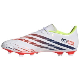 Adidas Predator Edge.4 FxG M GW0989 futballcipő fehér fehér 2