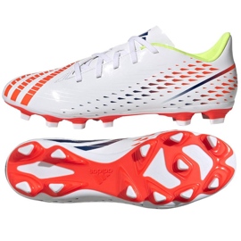 Adidas Predator Edge.4 FxG M GW0989 futballcipő fehér fehér 3