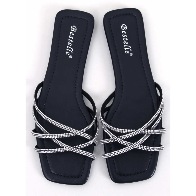 Rexha Fekete strassz csúszkák 1