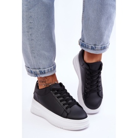 Női klasszikus edzőcipő, fekete-fehér éjszakai utazás 1