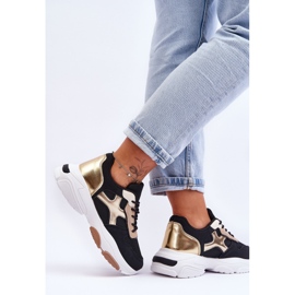 PS1 Női fűzős tornacipő, fekete Cortes 2