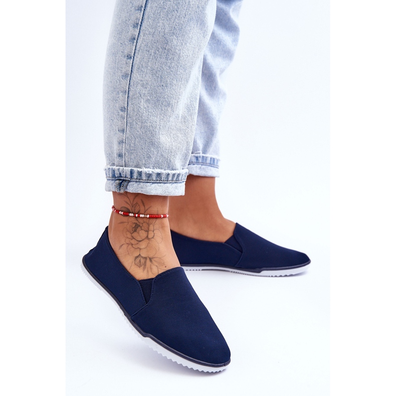 Versali Női Slip-On Sneakers Navy kék 1