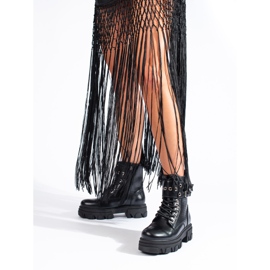 Áttört női táskák a Shelovet platformon fekete 1