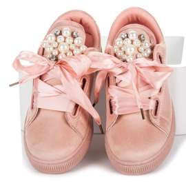 Gyöngyös sportcipők rózsaszín 1
