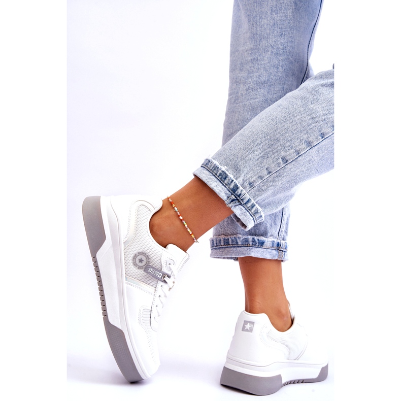 Classic Sneakers Memory Foam System Big Star LL274A024 fehér 3