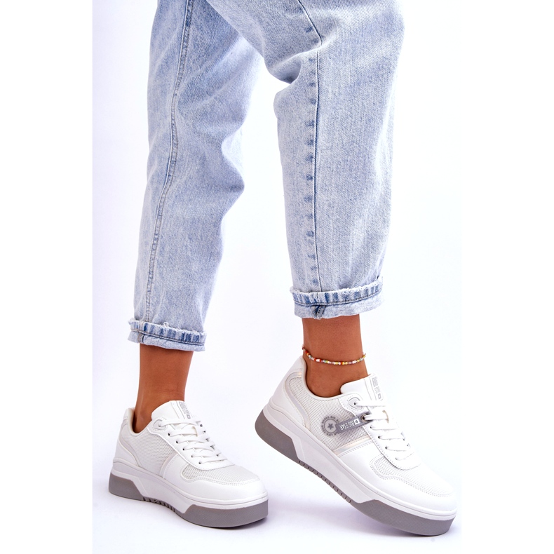 Classic Sneakers Memory Foam System Big Star LL274A024 fehér 2