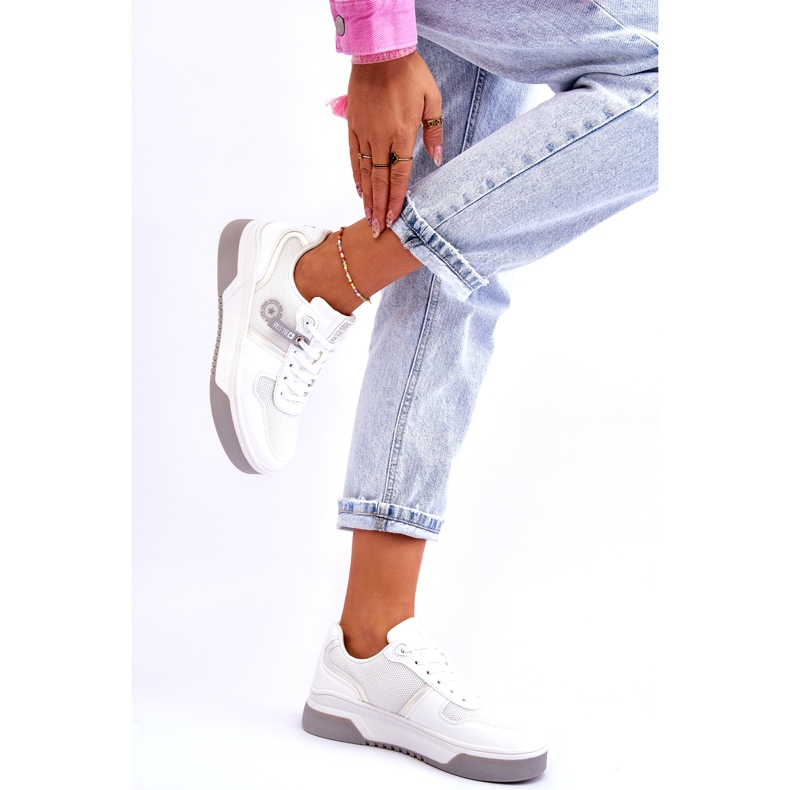 Classic Sneakers Memory Foam System Big Star LL274A024 fehér 1