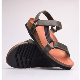 Scholl Heaven Ad W F23009-1043 szandál zöld 1