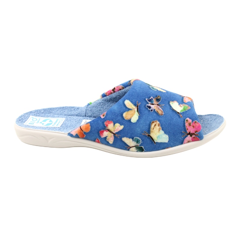 Adanex Női papucs Sara 25373 Butterflies kék 1 Adanex Női papucs Sara 25373 Butterflies kék 1