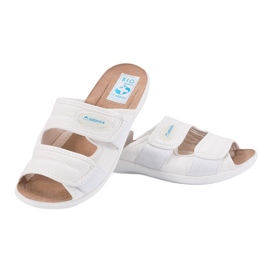 Adanex Diana Slippers BIO Nature 17659 fehér 1