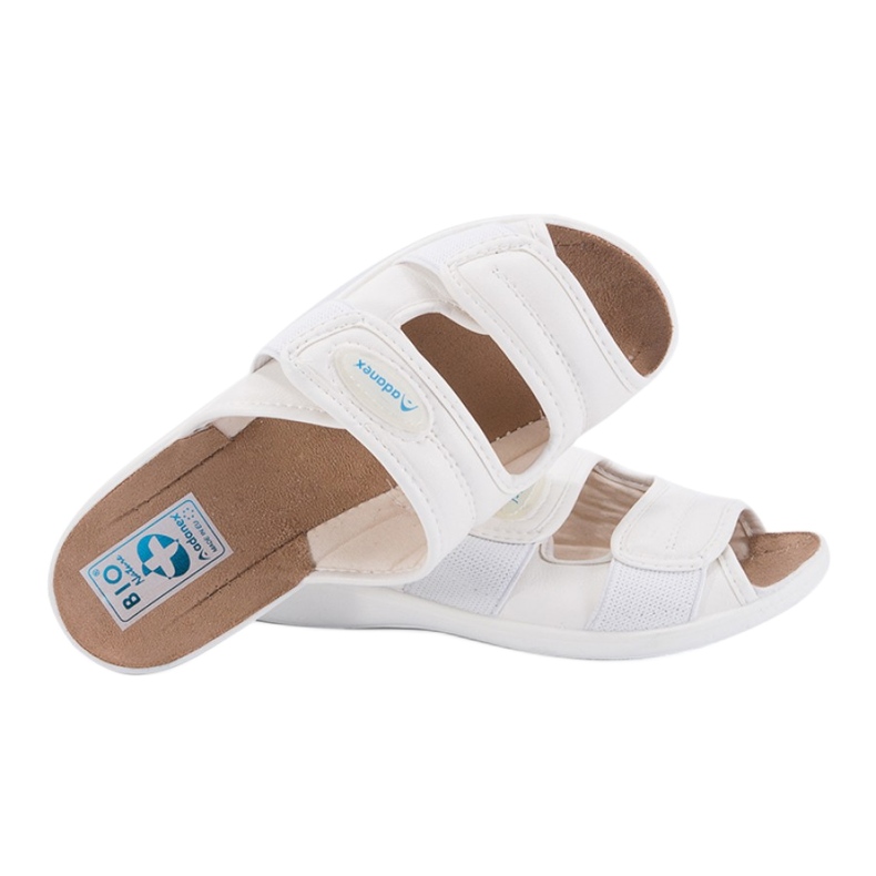 Adanex Diana Slippers BIO Nature 17659 fehér 2