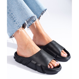 Női fekete papucs Big Star LL274594906 1