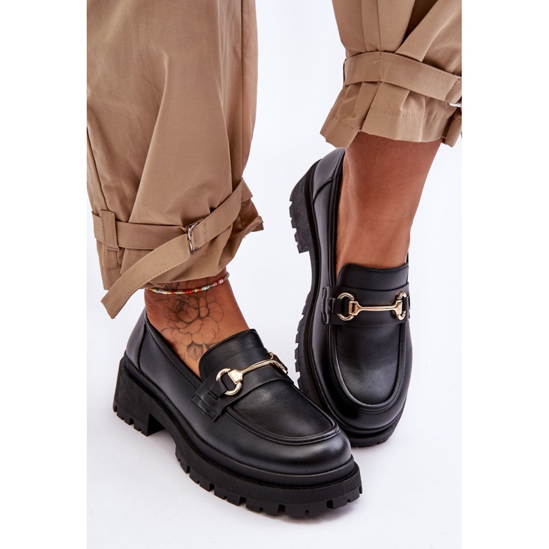 PS1 Női klasszikus platós naplopók Black Miracle fekete 2