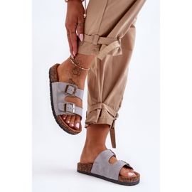 Női Cortina szürke bebújós szandál 2 Női Cortina szürke bebújós szandál 2