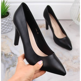 Sarkú pumpák Sergio Leone W SK415A fekete 2