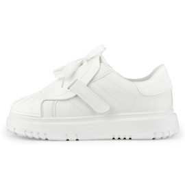 Divatos fehér női sportcipő 2