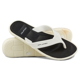 Női úszómedence papucsok, fehér 1