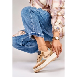 Lara női bézs tornacipő 1