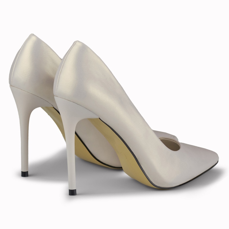 Matt ezüst magassarkú a Fansy-tól 2