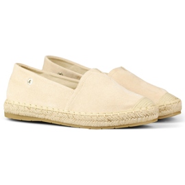 Női bézs velúr espadrillák 1 Női bézs velúr espadrillák 1