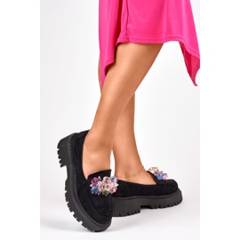 Fekete naplopók gyöngyökkel 1