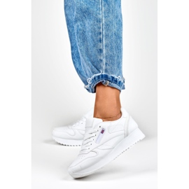 Klasszikus női fehér tornacipő 2