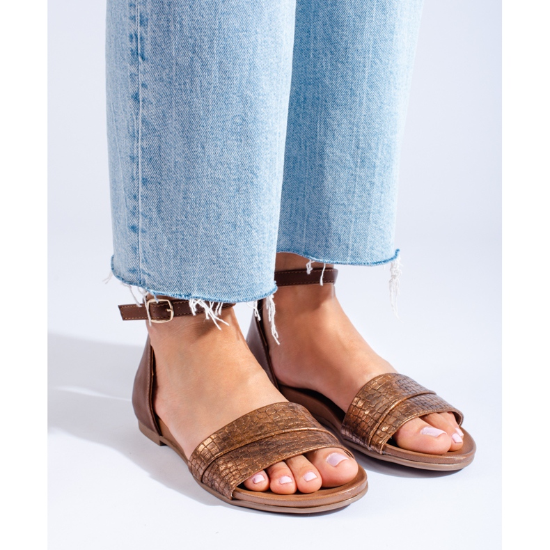 Daszyński női barna szandál 2 Daszyński női barna szandál 2