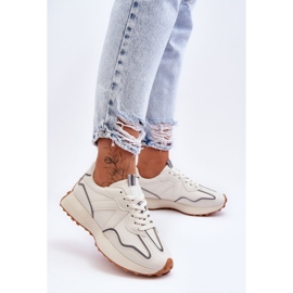 FJ1 Női sportcipők Bézs Faro fehér 1