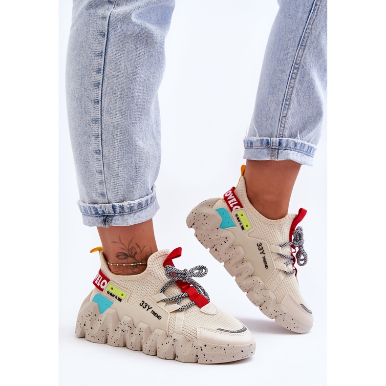 PS1 Divatos Slip-on Sneakers Beige Evolution bézs 1 PS1 Divatos Slip-on Sneakers Beige Evolution bézs 1