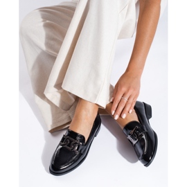 Lakkozott fekete Shelovet női naplopó 1