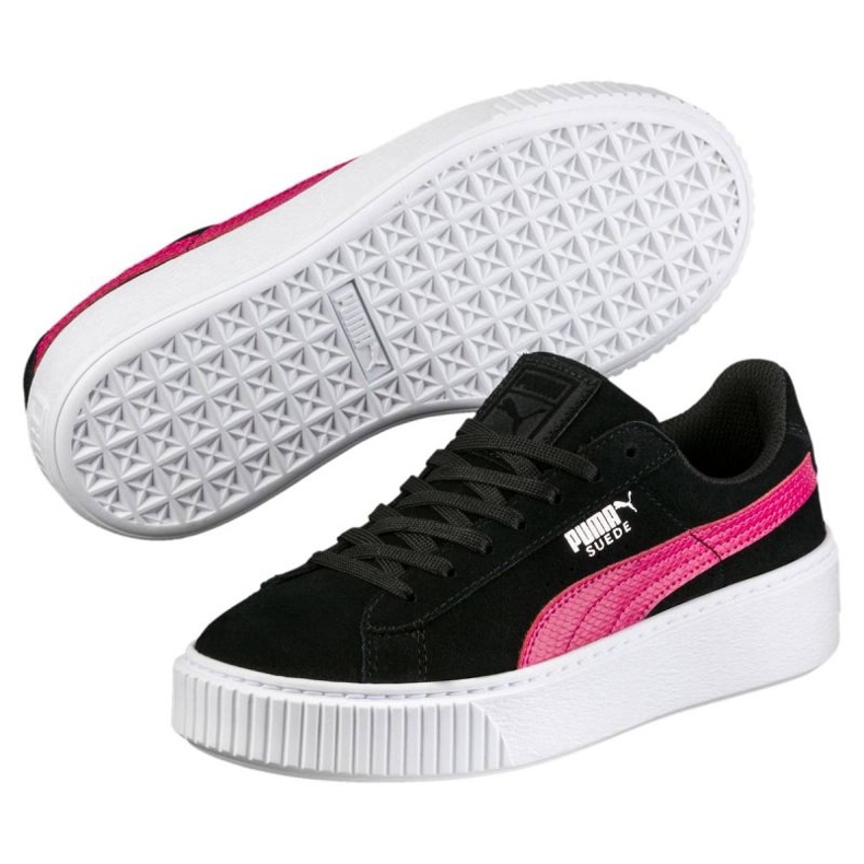 Puma Suede Platform Snk Jr 363906 01 cipő fekete 1 Puma Suede Platform Snk Jr 363906 01 cipő fekete 1