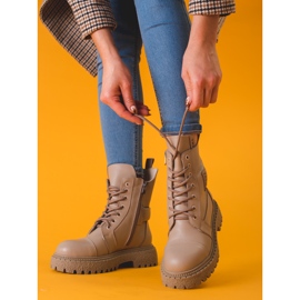 Női Shelovet bézs bőr táskák 1