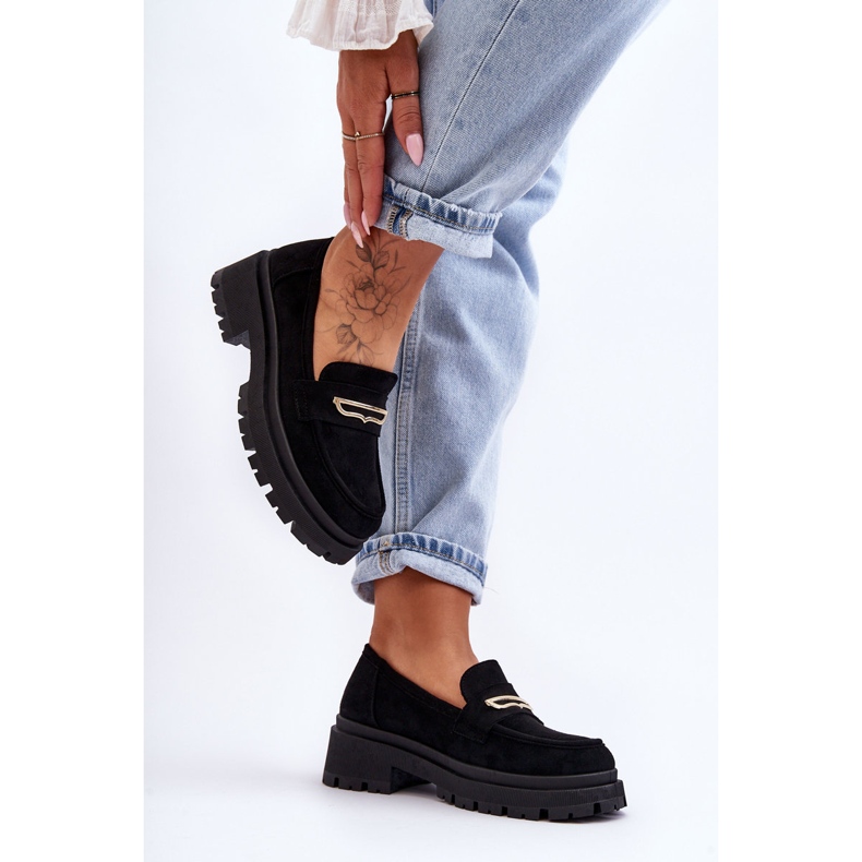 PS1 Női velúr bebújós naplopók, fekete Pure Love 2