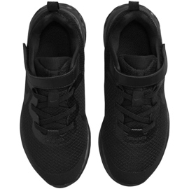 Nike Revolution 6 Jr DD1095 001 cipő fekete 1