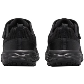 Nike Revolution 6 Jr DD1095 001 cipő fekete 3