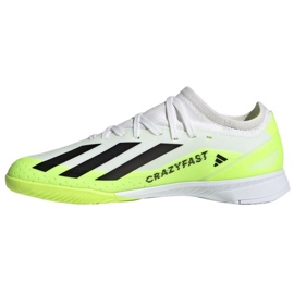 Adidas X Crazyfast.3 Jr IE1563 futballcipőben fehér fehér 1