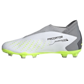 Cipők adidas Predator Accuracy.3 Ll Fg Jr IF2265 fehér fehér 1 Cipők adidas Predator Accuracy.3 Ll Fg Jr IF2265 fehér fehér 1