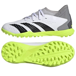 Adidas Predator Accuracy.3 Tf Jr IE9450 cipő fehér fehér 1