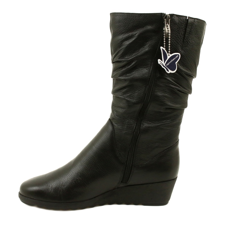 Caprice Walking On Air rövid csizma 25417-41 022 fekete 1